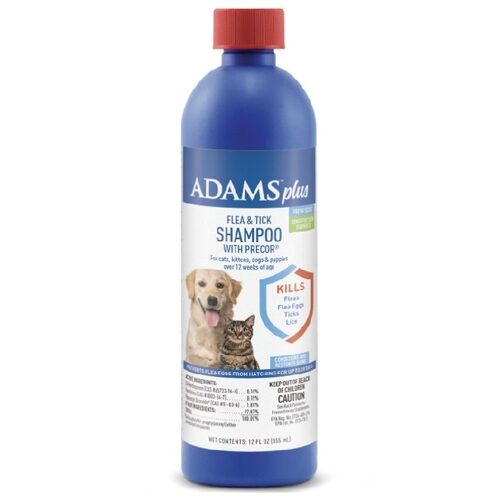 Adams Plus Flea Tick Shampoo with Precor