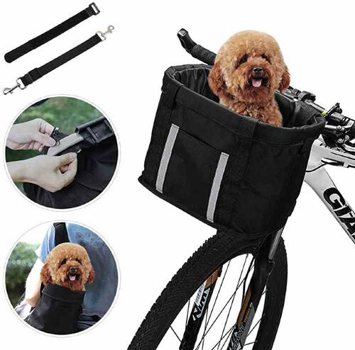 Anzome-Dog-Basket-For-Bike-Carrier