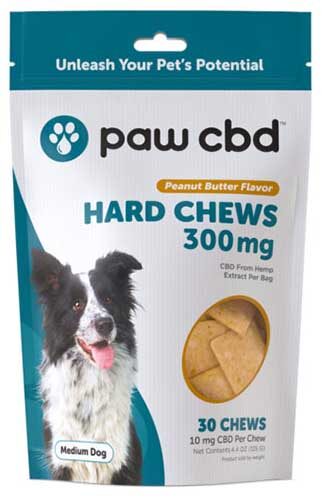Best cbd dog treats - PAW CBD Dog Treats (Peanut Butter Flavor)