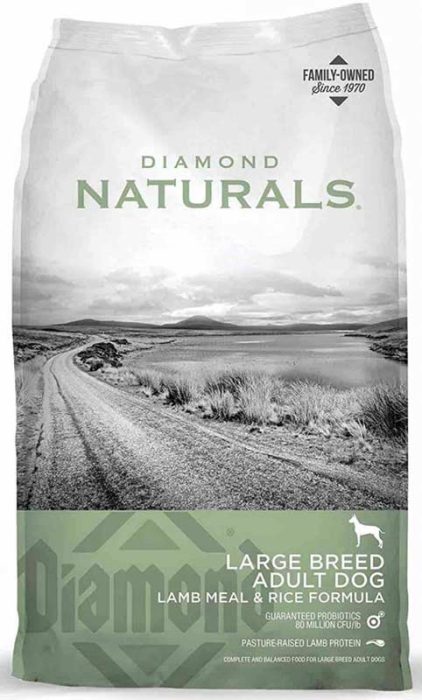 Diamonds Natural Large Breed Lamb Meal Rice