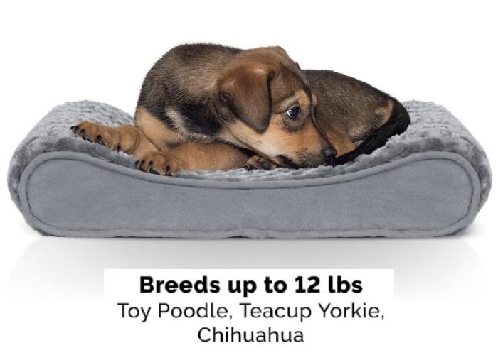 FurHaven Orthopedic Dog Bed Ultra Plush Luxe Lounger