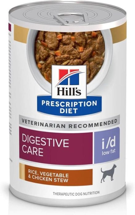 HILL'S Prescription Diet I D Digestive Care Low Fat Canned Dog Food