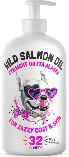 LEGITPET Wild Alaskan Salmon Oil for Dogs