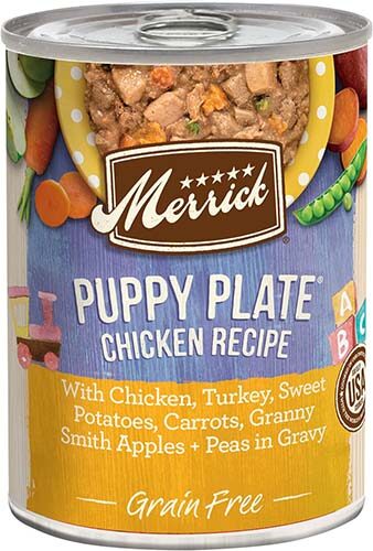 MERRICK GRAIN-FREE, PUPPY PLATE