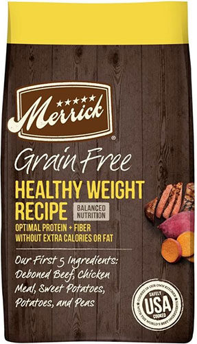 MERRICK Grain Free, Healthy Weight Recipe Dry Dog Food