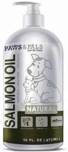 PAWS & PALS WILD ALASKAN SALMON OIL LIQUID SUPPLEMENT FOR DOGS