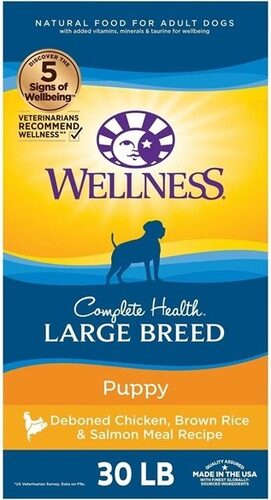 WELLNESS Complete Health, Dog Food For Large Breed Puppy