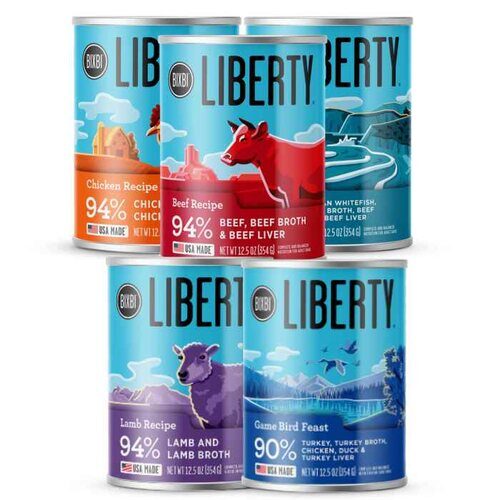 Wet Puppy Food Bixbi Liberty