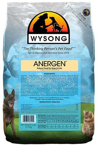 Wysong anergen hypoallergenic dry pet food