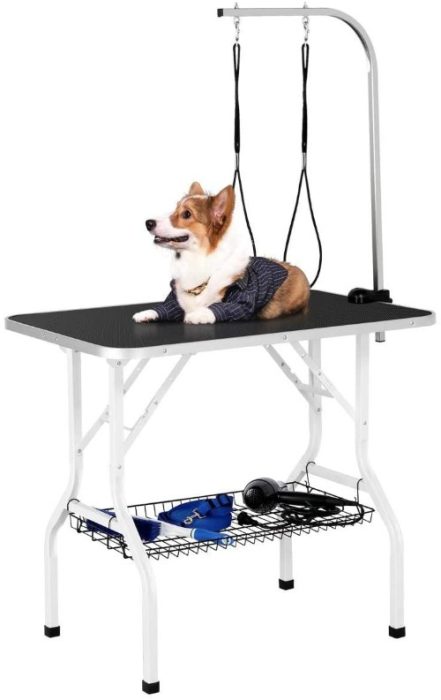 Yaheetech Foldable Dog Grooming Table