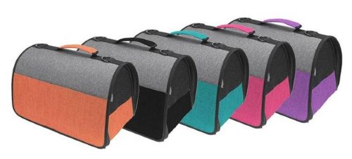 dual color collapsible dog carriers
