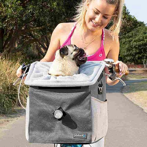 elabark-Multipurpose-Dog-Carrier-Backpack-Bike-Basket-Car-Seat